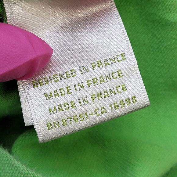 Lacoste Polo Shirt Large 22x28 Patch-Logo Colorblock - Picture 7 of 14